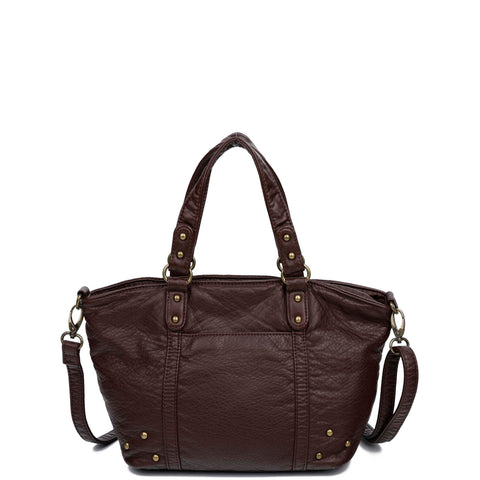 The Patty Tote - Chocolate Brown - Ampere Creations