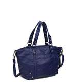 The Patty Tote - Navy Blue - Ampere Creations