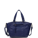 The Patty Tote - Navy Blue - Ampere Creations