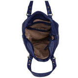 The Patty Tote - Navy Blue - Ampere Creations