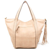 The Amelie Tote - Beige - Ampere Creations