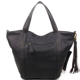 The Amelie Tote - Black - Ampere Creations