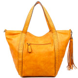 The Amelie Tote - Camel - Ampere Creations