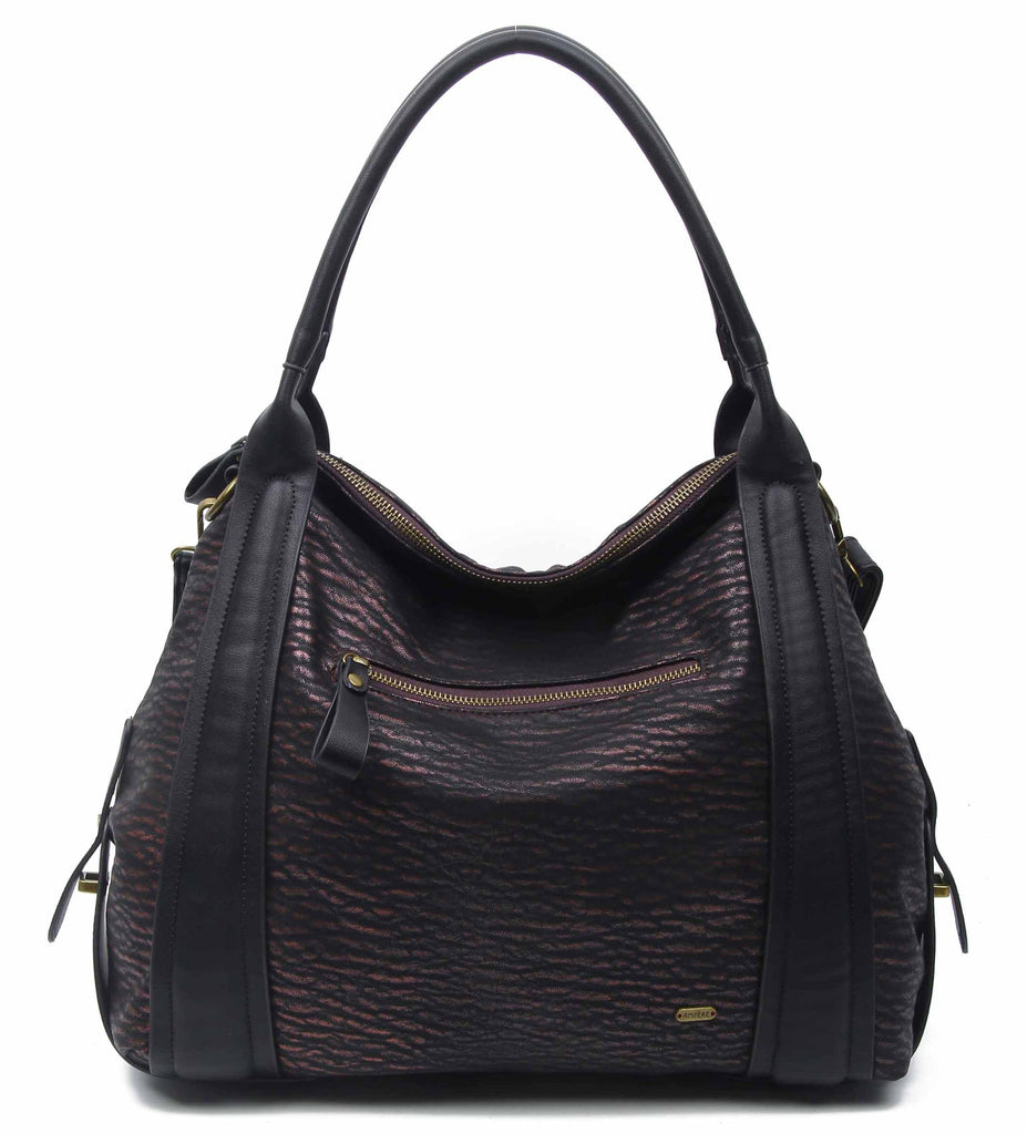 The Anna Tote Hobo - Purple - Ampere Creations