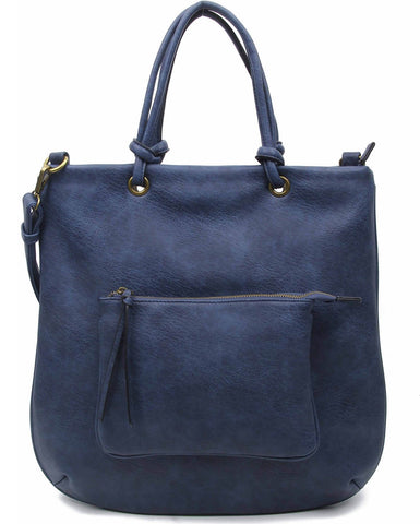 The Addison Tote - Blue - Ampere Creations