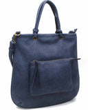 The Addison Tote - Blue - Ampere Creations