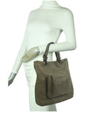 The Addison Tote - Brown - Ampere Creations