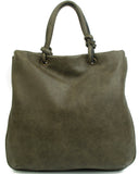 The Addison Tote - Khaki - Ampere Creations