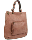 The Addison Tote - Nude - Ampere Creations