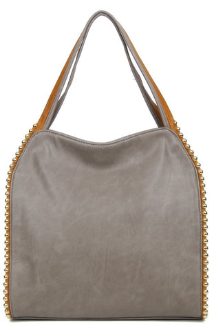 The Gracie Tote - Grey - Ampere Creations