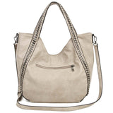 The Daphne Tote - Taupe - Ampere Creations