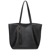 The Lucia Tote - Black - Ampere Creations