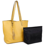 The Lucia Tote - Nutty Mustard - Ampere Creations