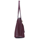 The Lucia Tote - Wine - Ampere Creations