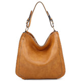 Virginia Tote - Light Brown - Ampere Creations
