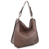 Virginia Tote - Taupe - Ampere Creations