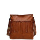 June Fringe Tote - Mustard