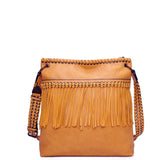 June Fringe Tote - Teal