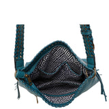 June Fringe Tote - Teal