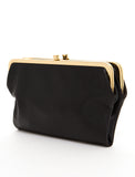 The Sandra Clutch Wallet - Black - Ampere Creations