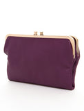 The Sandra Clutch Wallet - Purple - Ampere Creations
