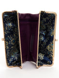 The Sandra Clutch Wallet - Purple - Ampere Creations