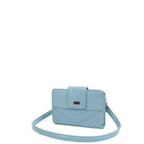 The Sophia Wallet Crossbody - Baby Blue - Ampere Creations