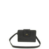 The Sophia Wallet Crossbody - Black - Ampere Creations