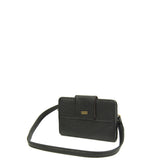 The Sophia Wallet Crossbody - Black - Ampere Creations