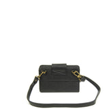 The Sophia Wallet Crossbody - Black - Ampere Creations