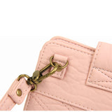 The Sophia Wallet Crossbody - Petal Pink - Ampere Creations