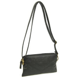 The Samantha Wallet Crossbody - Black - Ampere Creations