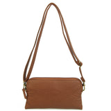 The Samantha Wallet Crossbody - Brown - Ampere Creations