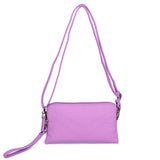 The Samantha Wallet Crossbody - Light Purple - Ampere Creations