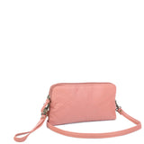 The Samantha Wallet Crossbody - Peach - Ampere Creations