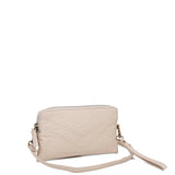 The Samantha Wallet Crossbody - Taupe - Ampere Creations